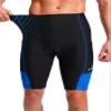 Bicycle Shorts for Men 3D Padded Bike Cycling Underwear Road Biking Biker Mountain Riding Cycle UPF 50+ Shorts Zipper Pockets?Black/Blue Small view 3