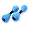 2 Pieces Aqua Dumbbells Aquatic Barbell Water Aerobics Exercise Fitness Dumbbell Swimming Pool Exercise Equipments Aqua Dumbbell for Water Aerobics Light Swim Gym Water Weight for Exercise view 1