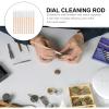 10PCS Watch Dial Cleaning Pen with Wooden Handles for Watch Movement Jewelry Cleaning - Various Shapes Head Prints Cleaner Stick- Portable Watches Dial Pens view 4