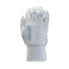 Marucci mens Modern Baseball Batting Gloves, WHITE/WHITE, ADULT Medium view 1