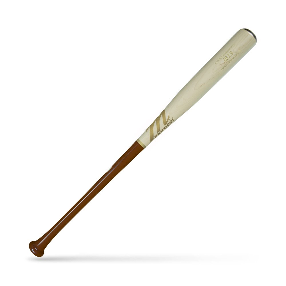MARUCCI JB19 PRO Model Walnut/Whitewash Wood Baseball BAT, 32"