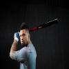 MARUCCI GLEY25 PRO Model Cherry/Black Wood Baseball BAT, 33" view 2