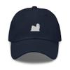 Maltese Dog hat, White Maltese hat, Embroidered Baseball hat, Maltese Dog Gifts, White Embroidery. view 1