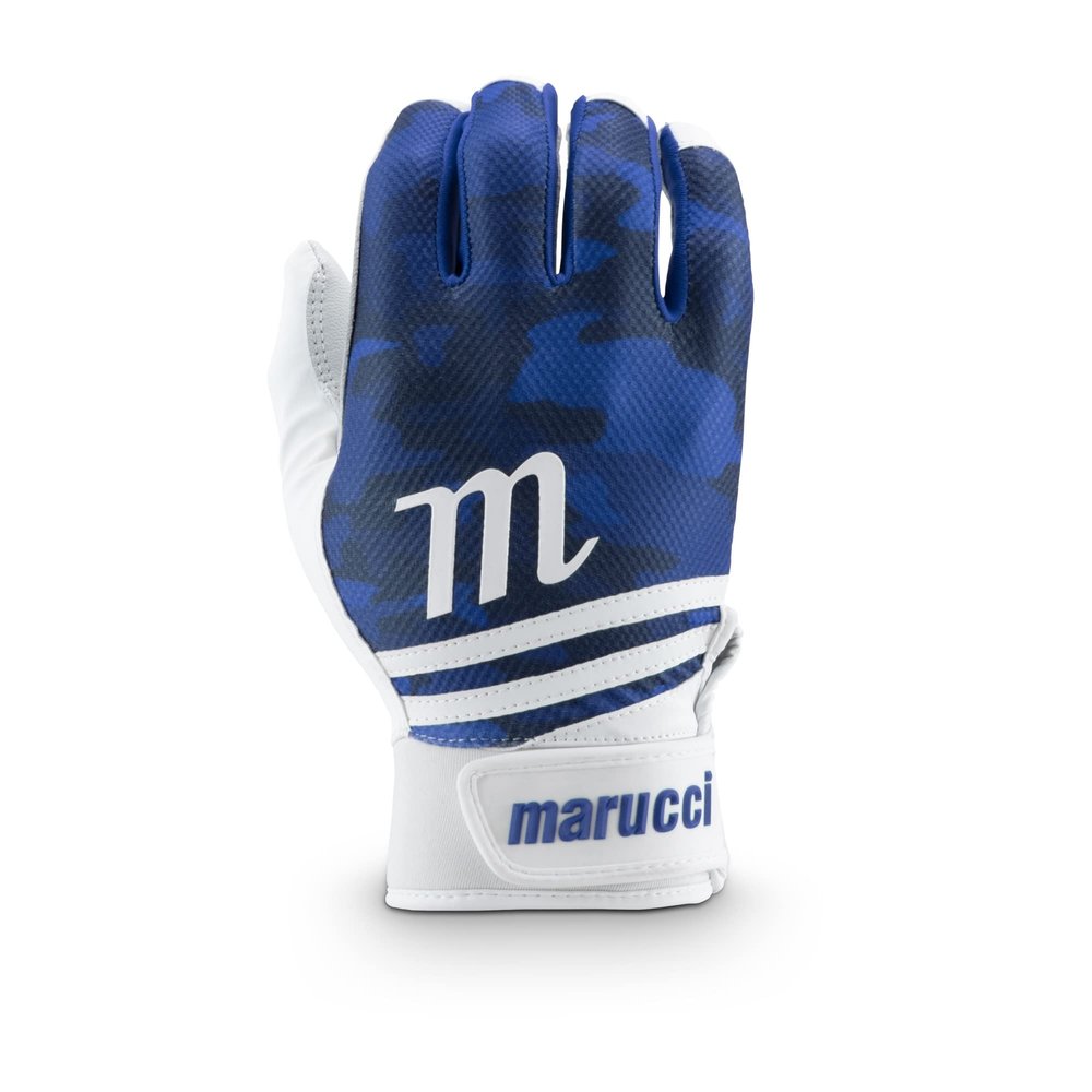 MARUCCI CRUX Adult Baseball Batting Glove, Royal Blue, Adult XX-Large