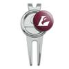 GRAPHICS & MORE University of Wisconsin - La Crosse University Primary Logo Golf Divot Repair Tool and Ball Marker view 2