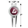 GRAPHICS & MORE University of Wisconsin - La Crosse University Primary Logo Golf Divot Repair Tool and Ball Marker view 4