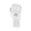 MARUCCI Adult Full WRAP Signature Batting Glove, White, Adult Large view 1