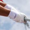 MARUCCI Adult Full WRAP Signature Batting Glove, White, Adult Large view 4