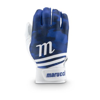 MARUCCI CRUX Adult Baseball Batting Glove, Royal Blue, Adult Medium