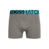 Crosshatch Mens Typan Boxer Shorts (Pack of 3) (L) (Teal), Teal, Large view 2