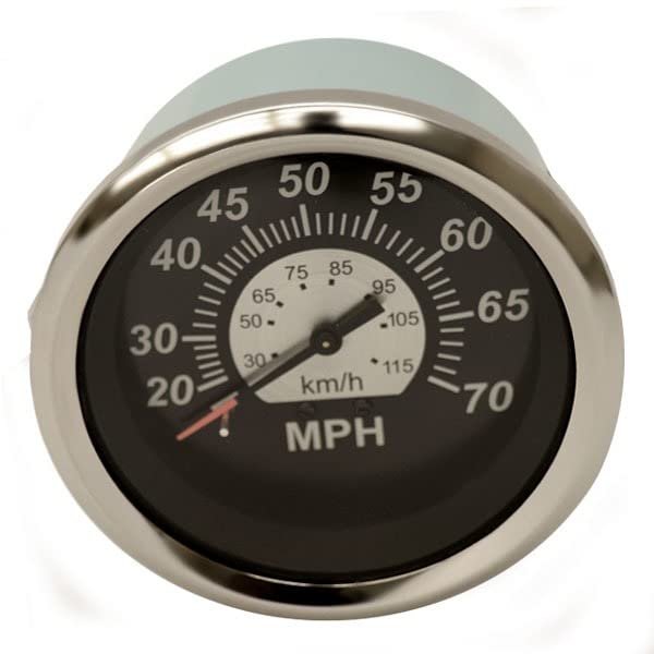 Teleflex Marine Boat Speedometer 67285F | 3 3/8 Inch