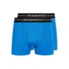 Crosshatch Mens Payso Boxer Shorts (Pack of 3), Hexter / 2 Pack / Blue, Medium view 1