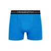 Crosshatch Mens Payso Boxer Shorts (Pack of 3), Hexter / 2 Pack / Blue, Medium view 2