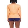Spyder Women's Standard Long Sleeve Rashguard  Quick-Dry, UPF+, Swim Shirt, Beach, Surfing, Hiking, Gym, Yoga, Coral, Medium view 3