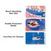 Ultra-Guard All Sport Mouthguard with Professional Quality Helmet Strap; Specially Designed for Athletes with Braces of All Contact Sports. Double Protection for Both Upper and Lower Teeth (Yellow) view 4