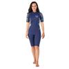 Seavenger Explorer 3mm Neoprene Shorty Wetsuit (Dark Floral, Women's 3) view 1