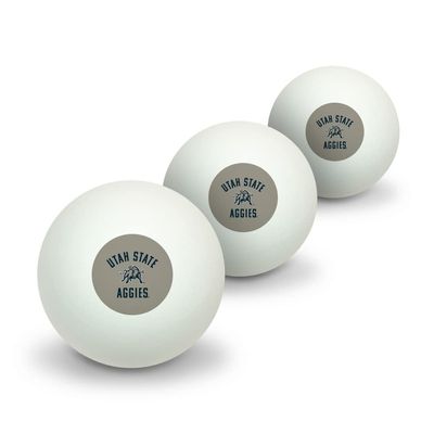 GRAPHICS & MORE Utah State University Aggies Logo Novelty Table Tennis Ping Pong Ball 3 Pack