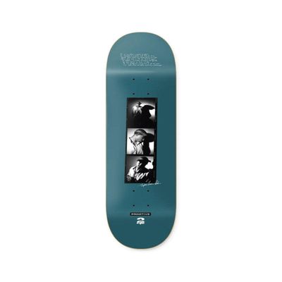 Primitive Skateboard Deck Shadows Teal 8.125"