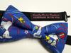EmilyRose Couture Men's Special Characters Bow Ties Gamer Bow Ties Geek Bow Ties (Cotton, Patriotic Puppy/Large) view 3