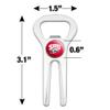 GRAPHICS & MORE Southern Utah University Primary Logo Golf Golfing Divot Repair Tool Bottle Opener view 3