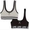 Fruit of The Loom Girls Cotton Stretch Sports Bra, 2-Pack