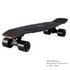 KMX Skateboard 27 Inch, Classic Cruiser Skateboard for Beginners and Advanced, Mini Cruiser Board for Boys, Girls, Kids, Students, Adults, Teens Penny Board(27 Flame Fire) view 4