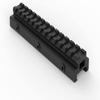 Monstrum Lockdown V3 Picatinny Riser Mount with Recoil Stop Base | 5.5 inch Length | Low Profile | 20 MOA view 1