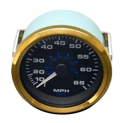 Teleflex Boat Speedometer Gauge 63276 | Premier Pro Gold 3 1/4 Inch