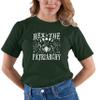 XX-Large Forest Green Mens Hex The Patriarchy Feminist Witch Womens Rights T-Shirt view 2