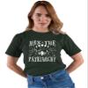 XX-Large Forest Green Mens Hex The Patriarchy Feminist Witch Womens Rights T-Shirt view 3