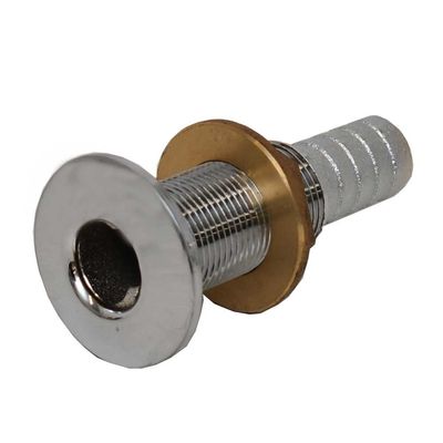 Conbraco Boat Thru Hull 65-CN7-98 | 3/4 Inch Chrome Plated Brass