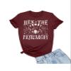 XX-Large Maroon Mens Hex The Patriarchy Feminist Witch Womens Rights T-Shirt view 1