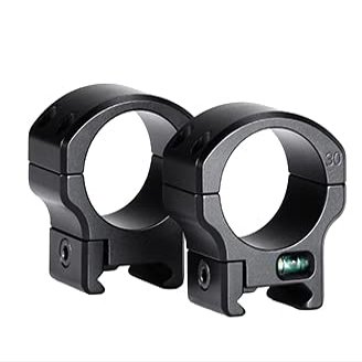 Sunwayfoto SP-3024 Set of 2 Scope Rings 30mm Tall 24mm Diameter Picatinny Rail Compatible for Telescopic Sights