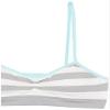 Fruit of The Loom Girl's Seamless Trainer Bra with Removable Modesty Pads, 2-Pack Med Stripe/Hot Lime 32 view 2