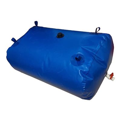 JIONET Water Storage Bladder Tank Bag, PVC Foldable Water Container Lightweight Water Container Tanks Water Bladder with Faucet for Drought-Resistant, Firefighting (Color : Blue, Size : 240L)