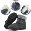 FUDYNMALC Girls Boys Winter Snow Boots - Comfortable Warm Toddler Winter Shoes Waterproof Lightweight Kids Ankle Booties Outdoor Walking view 4
