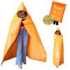 Supa Ant Silicone Fire Cloak for Fireproof Suit Emergency Blanket for Home and Kitchen - Emergency Poncho as Heat Shield Blanket - Fire Resistant Hoodie - Escape Suit with Cape and Hood (47x39 in.- S) view 1