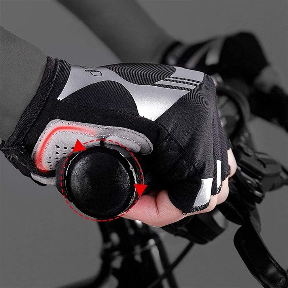 Cycling Gloves Bike Gloves Half Finger Sport Gloves Workout Gloves for Men Women, Weight Lifting Gloves Barehands Gloves Crossfit Gloves Ventilated Workout Gloves, for Fitness Exercises Wrist Support