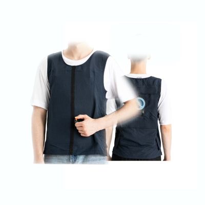 ALODD Cool Vest Reusable Flexible Cooling Vest 240ML Water Circulation, Rapid Heat Dissipation in 15 Seconds Sports Vest Jacket (Color : Blue, Size : X-Large)