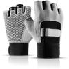 Cycling Gloves Bike Gloves Half Finger Sport Gloves Bicycle Riding Gloves Men and Women Models Anti-Skid Shock Absorbers Summer Half-Finger Gloves Sports Fitness Protective Gloves (Size : B(M)) view 1