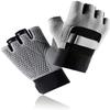 Cycling Gloves Bike Gloves Half Finger Sport Gloves Bicycle Riding Gloves Men and Women Models Anti-Skid Shock Absorbers Summer Half-Finger Gloves Sports Fitness Protective Gloves (Size : B(M)) view 4