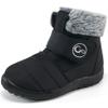 FUDYNMALC Girls Boys Winter Snow Boots - Comfortable Warm Toddler Winter Shoes Waterproof Lightweight Kids Ankle Booties Outdoor Walking view 1