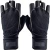 Cycling Gloves Bike Gloves Half Finger Sport Gloves Padded Weight Lifting Gloves, Gym Gloves, Workout Gloves, Rowing Gloves, Exercise Gloves for Powerlifting, Fitness, Cross Training for Men Women view 1