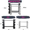 Dumbbell Rack Dumbbell Storage Rack Weight Organizer RacK Free weight dumbbell rack Home gym Organizer view 3