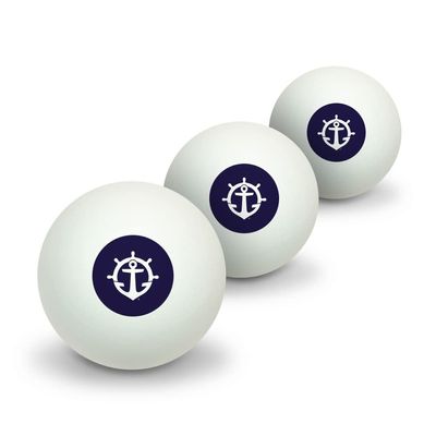 GRAPHICS & MORE University of Portland Pilots Logo Novelty Table Tennis Ping Pong Ball 3 Pack
