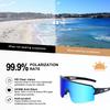 FMY Polarized Cycling Glasses Sports Sunglasses,UV400 Protection Eyewear Baseball Running Fishing for Men Women Youth view 4