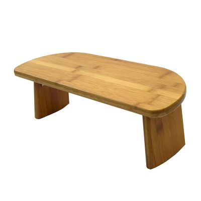 Mindful and Modern Folding Meditation Bench with Locking Magnetic Hinges - Bonus Portable Travel Carry Bag - Ergonomic Bamboo Yoga Stool
