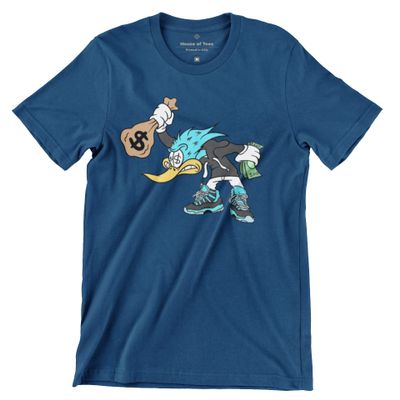 Money Bag Woooood Bird Jordan 10 T Shirt, Jordan 10 Matching for Sneaker Jordan 10, Gift for Sneaker Jordan 60 Navy Blue