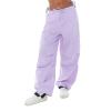 Womens Baggy Cargo Pants Casual Low Waist Adjustable Drawstring Joggers Sweatpants Trousers Punk Streetwear view 4