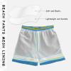 Aruba Flag Boys' Quick Dry Swim Board Shorts Toddler Swim Trunk White view 4